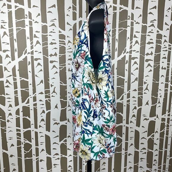 Liz Claiborne Floral Print Bubble Hem Tank Top sz 1X - Picture 2 of 10